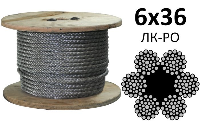 Канат стальной ГОСТ 2688-80