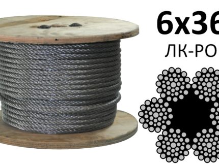 Канат стальной ГОСТ 2688-80